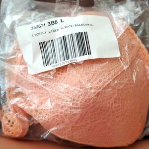 Victoria secret Lighty Lined Rcrback Palecoral